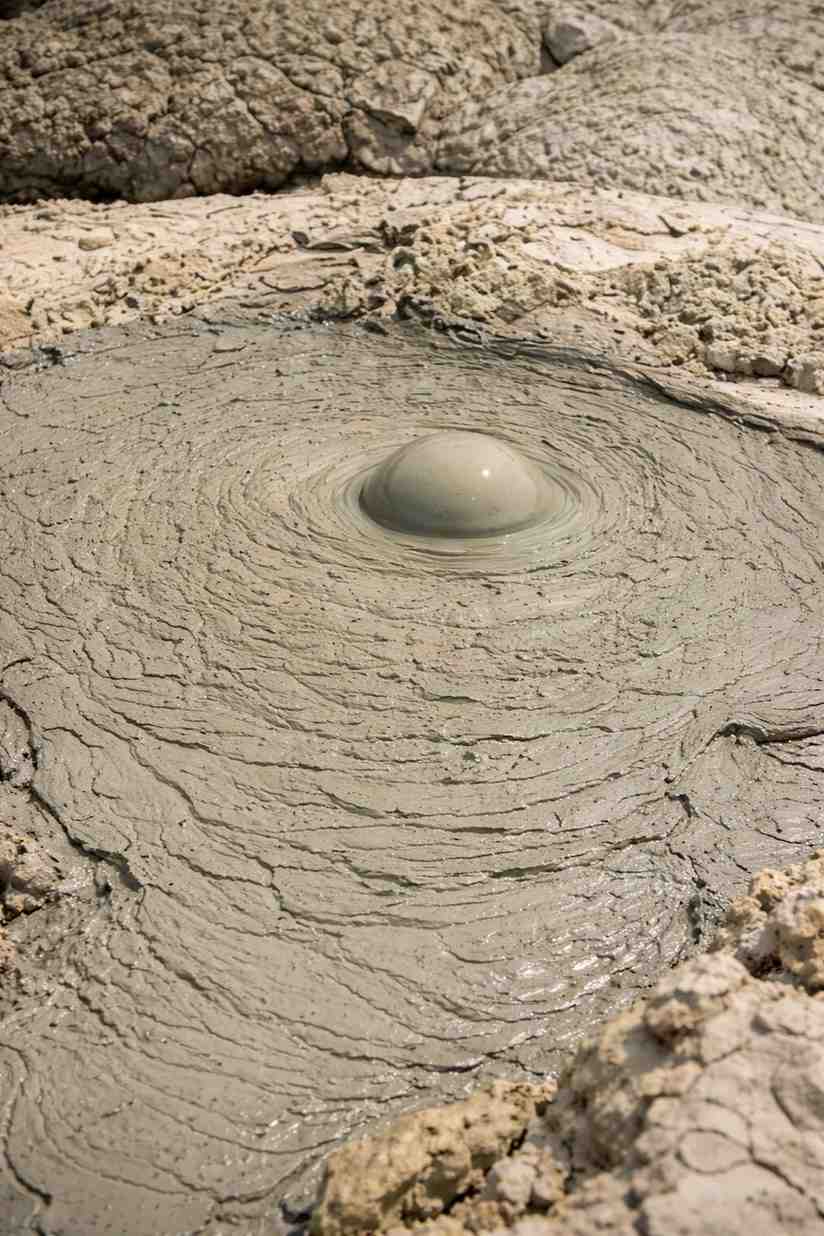 Mud Volcano — Baratang